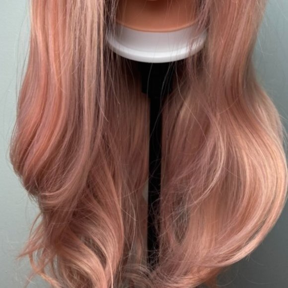 Pastel Pink Lace Wigs - Picture 4 of 8
